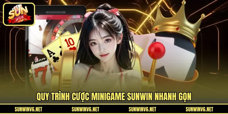 Quy trình cược minigame SUNWIN nhanh gọn